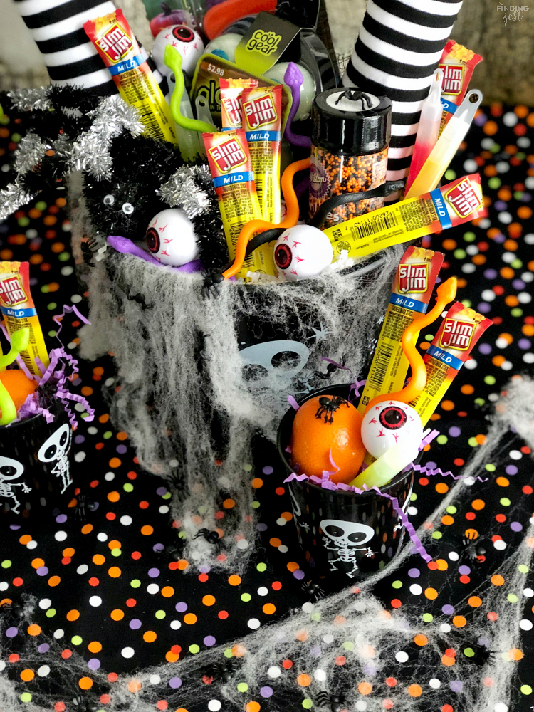 Searching for non-candy Halloween gift ideas for kids? Make a spooky Halloween bucket that is sure to wow them, no candy necessary!