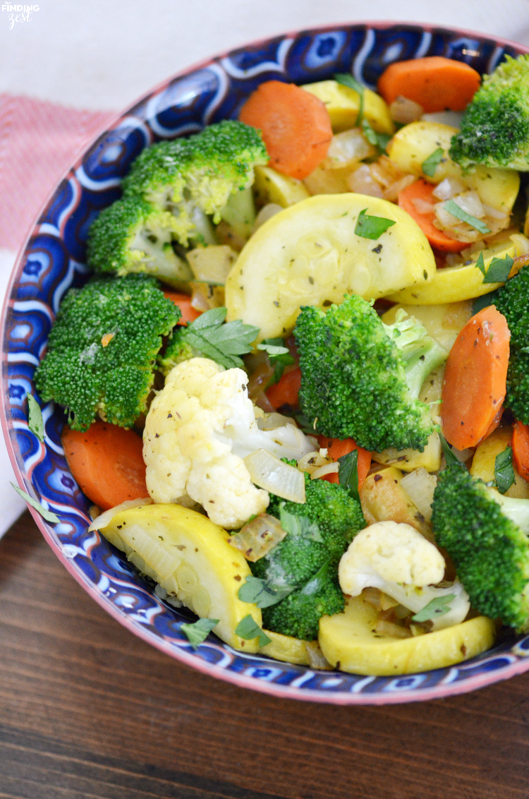 Fresh Sauteed Vegetables for an Easy Side Dish