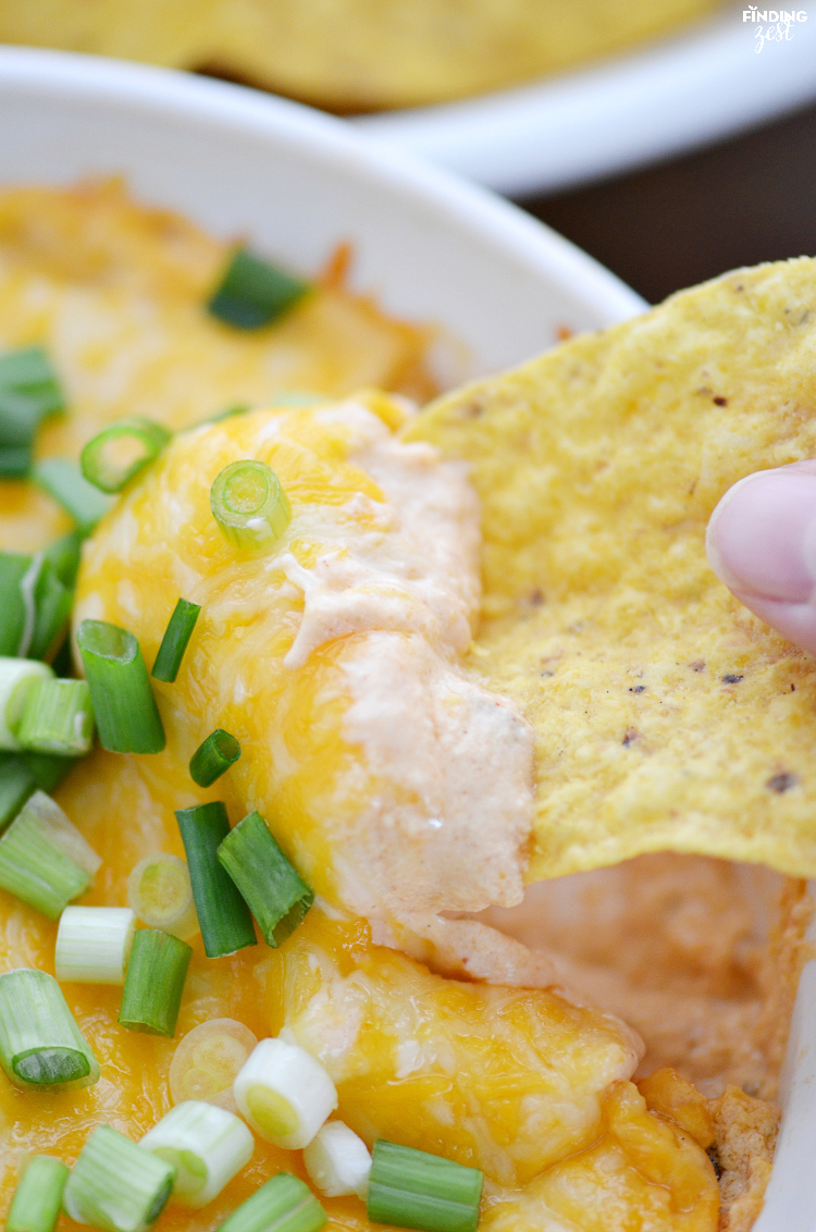 Cheesy Chicken Enchilada Dip Recipe