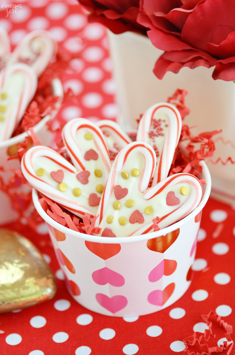 Candy Cane Hearts for Valentine’s Day