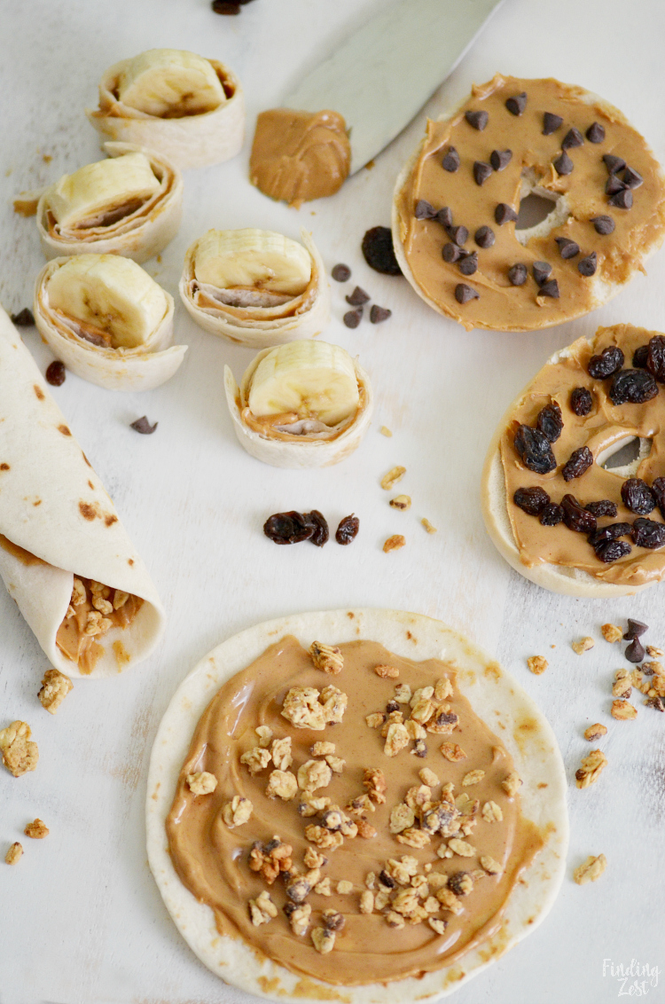 Here are some easy kids lunch ideas that any picky eater will love, especially if they love peanut butter or other nut butters! Get creative with their school lunch to switch things up and get some fun conversation starters!
