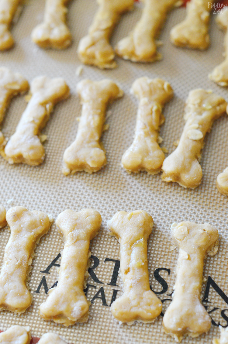 baking dog cookies