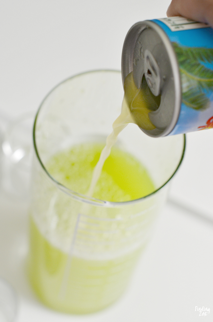 Kids will love this Mad Scientist Green Punch recipe which foams up naturally. Let your punch be the centerpiece of your mad scientist birthday party or Halloween party. Turn your drink into a science experiment and let kids make their own using syringes and beakers!