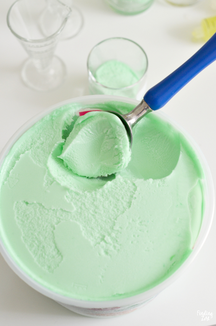 Kids will love this Mad Scientist Green Punch recipe which foams up naturally. Let your punch be the centerpiece of your mad scientist birthday party or Halloween party. Turn your drink into a science experiment and let kids make their own using syringes and beakers!