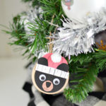 Black Bear Ornament Craft Inspired by Santa Bruce
