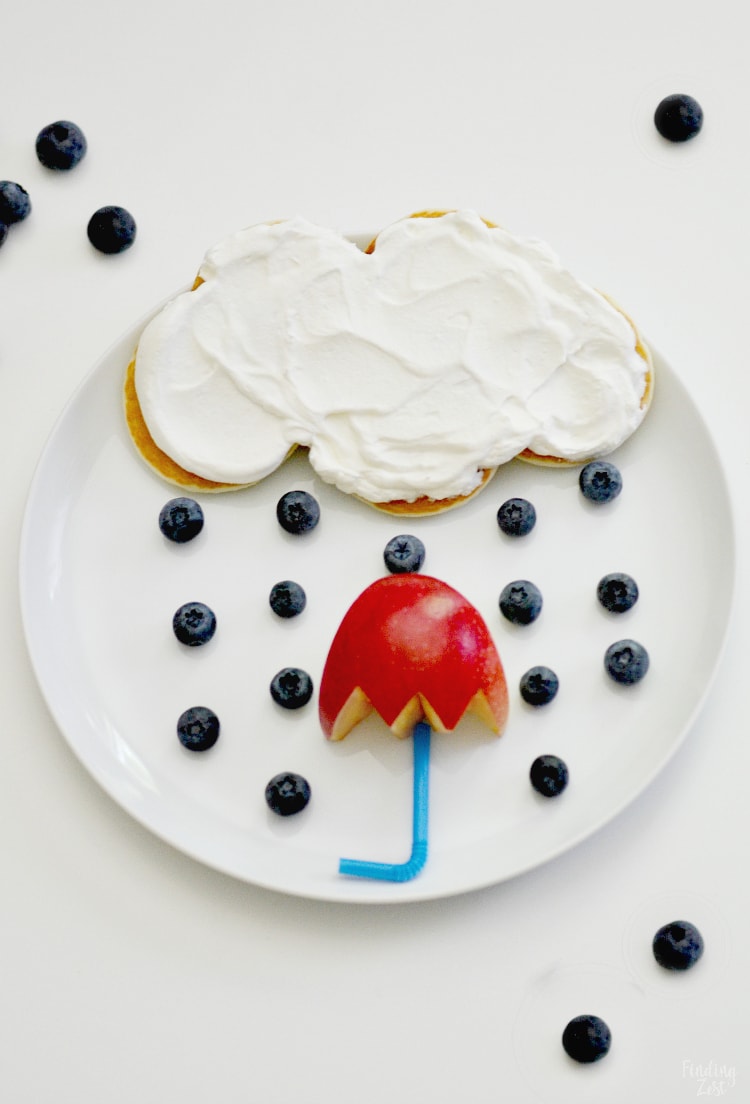 Rainy Day Breakfast Food Art