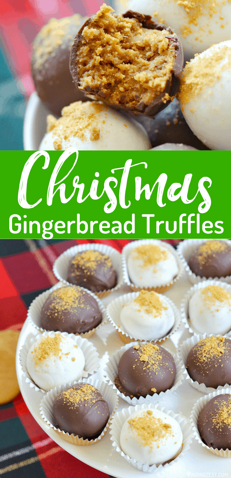 Chocolate Gingerbread Truffles are an easy to transport Christmas dessert that is hard to resist. These no-bake cookie treats are easy to make and a great way to add something new to your cookie trays this holiday season! You won't be sorry you tried this recipe!