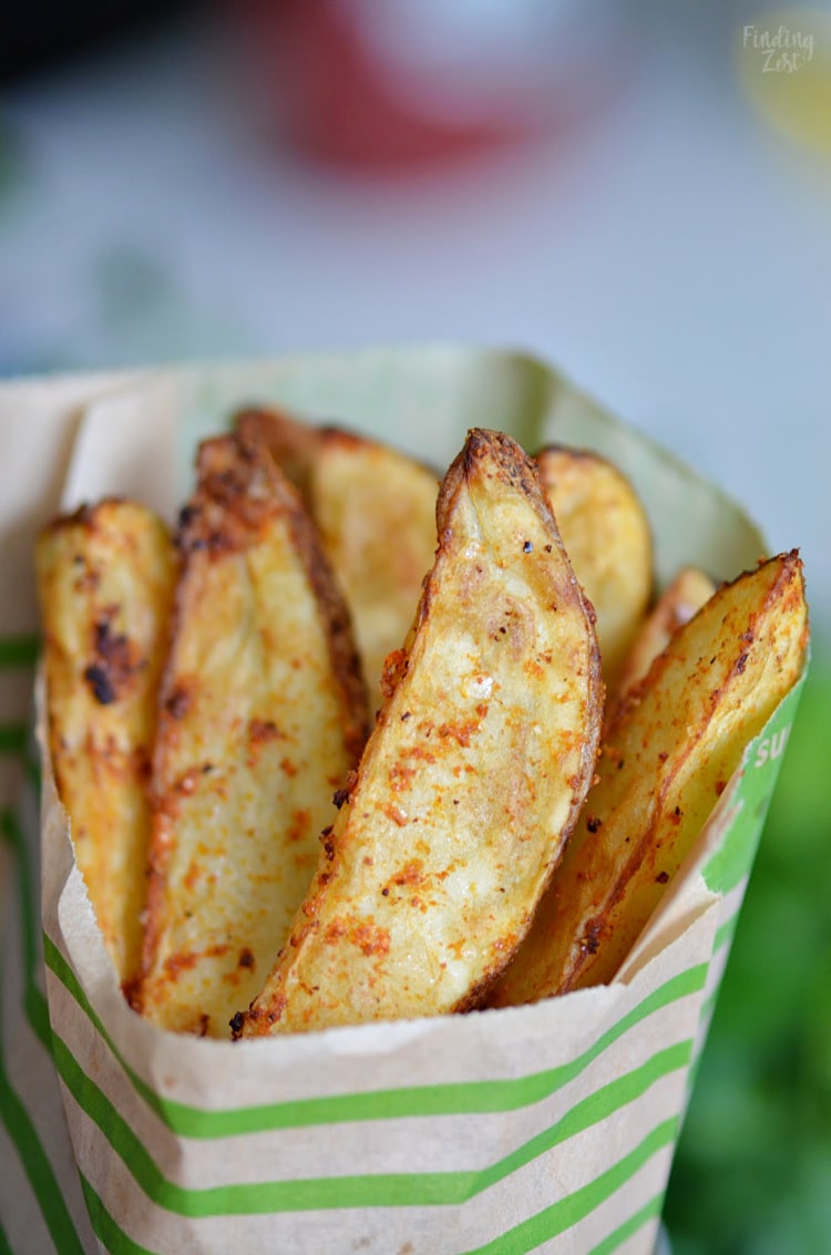 Crispy Air Fryer Potato Wedges