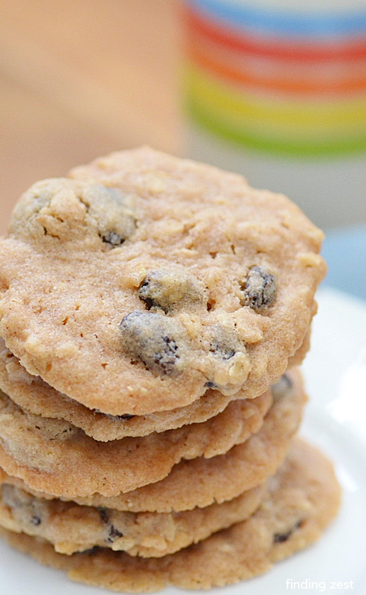 Pancake Mix Cookies with Oatmeal