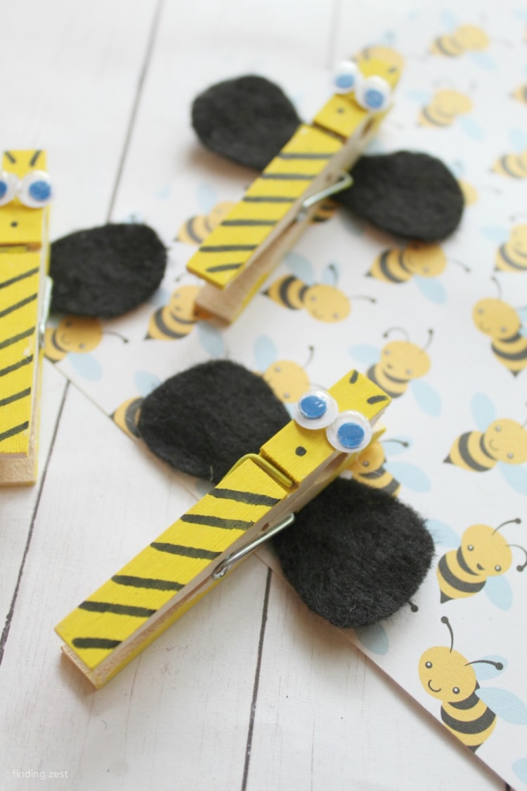 Bumble Bee Craft for Kids