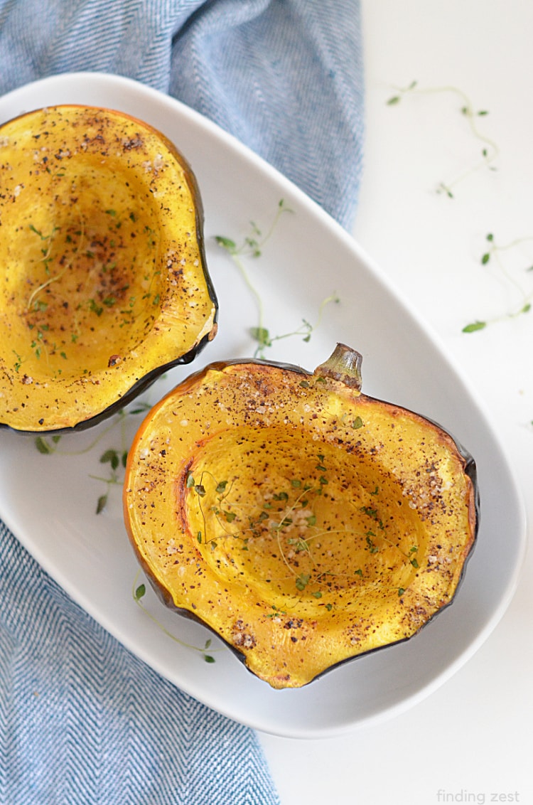 Air Fryer Acorn Squash
