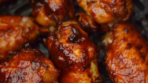 Air Fryer BBQ Chicken Wings