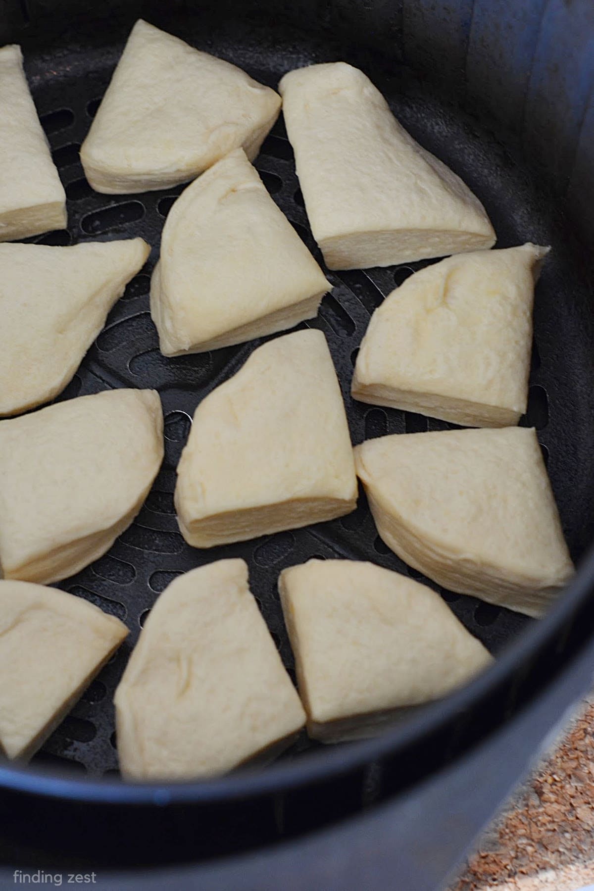 Pâte à biscuits pour trous de beignets de friteuse à air