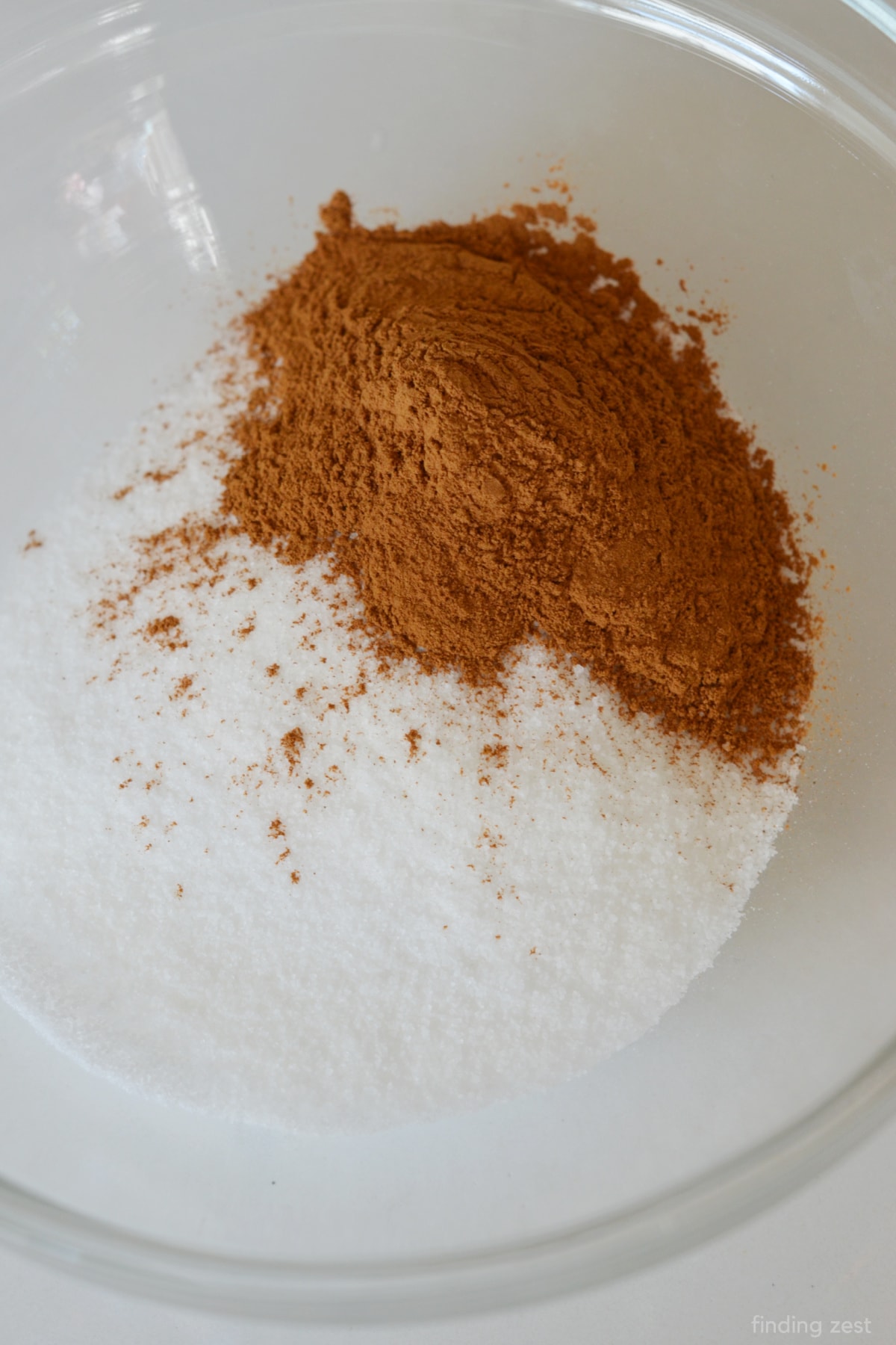 Cinnamon and Sugar in a Bowl