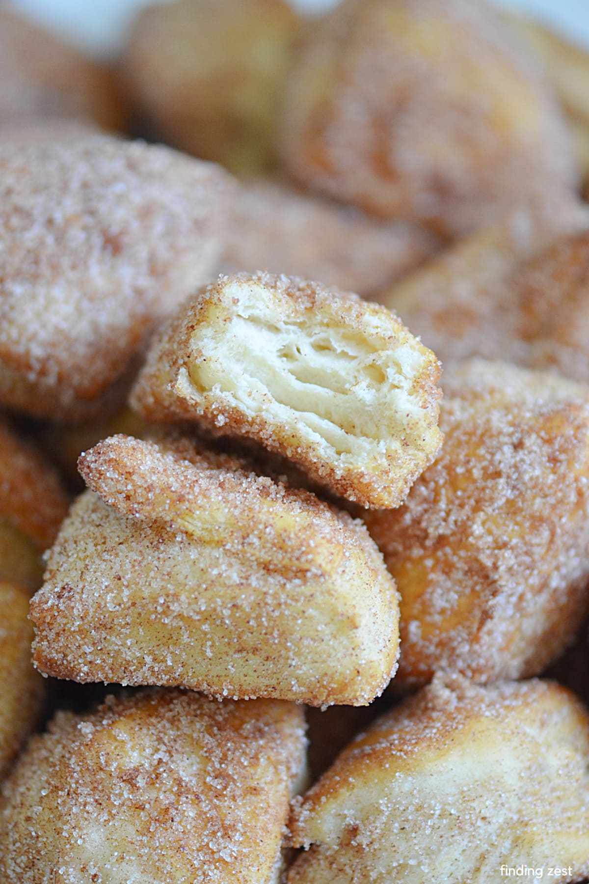 These donut holes are a breeze to make. All you need is some canned biscuits, cinnamon and sugar, and your air fryer. These delicious little bites will be the perfect way to start your day.