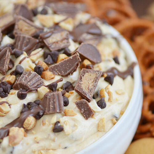 Peanut Butter Dip Recipe with Cream Cheese Finding Zest
