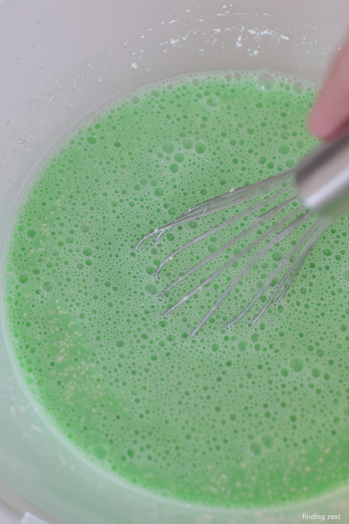 Lime Jello Salad with Cream Cheese Finding Zest