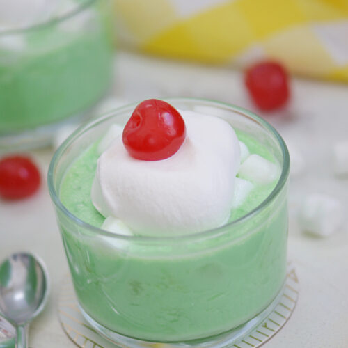 Lime Jello Salad with Cream Cheese Finding Zest