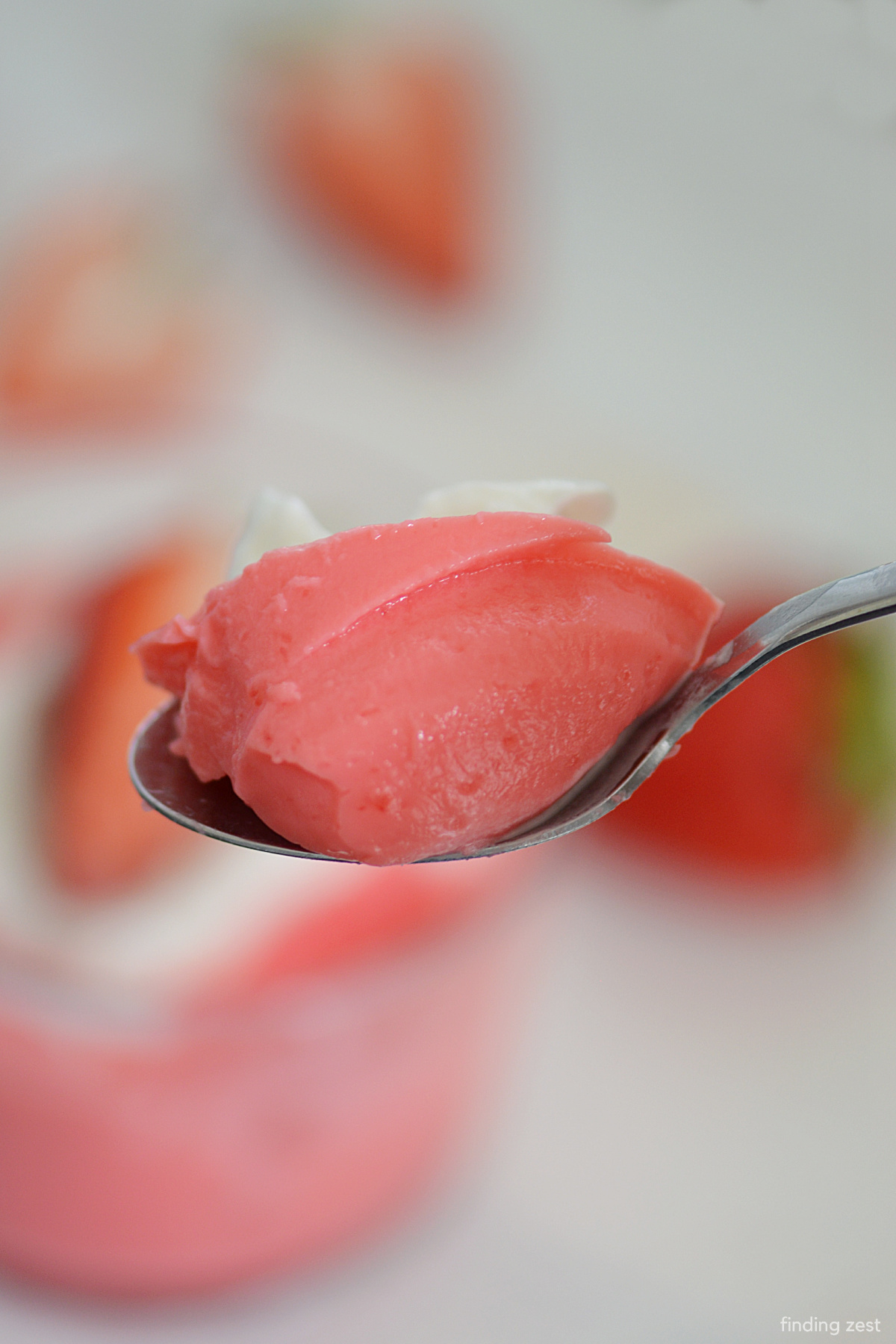 Creamy two ingredient jello with Greek yogurt recipe. A delicious protein snack or no-bake dessert option!
